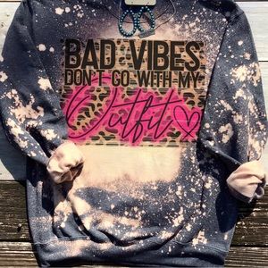 New Bad Vibes Crew Neck Sweater!